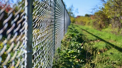 Chain link fences are versatile perimeter barriers, known for their durability and cost-effectiveness in securing residential,