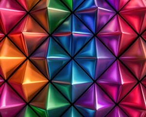 Abstract Geometric Shapes Reflecting Collaboration and Unity A Visual Representation of Teamwork, Collective Design, and Cooperation Cooperating Shapes
