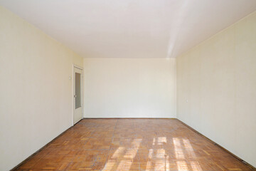 Clean empty old room interior