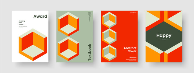 Geometric Poster Design. Abstract Flyer Template. Isolated Business Presentation Layout. Book Cover. Background. Banner. Brochure. Report. Notebook. Newsletter. Handbill. Portfolio. Journal