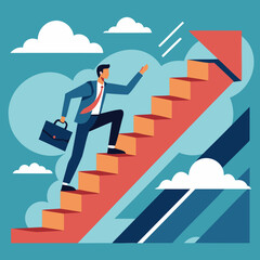 Ascending the Staircase of Success: Building Your Career and Business Growth