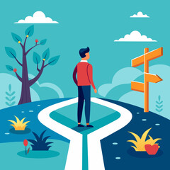 Choosing the Right Path: Navigating Life's Decisions with Determination