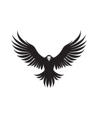 Obraz premium Best black and bold Eagle Silhouettes 