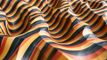 Mind-bending optical illusion patterns that create a sense of depth and movement