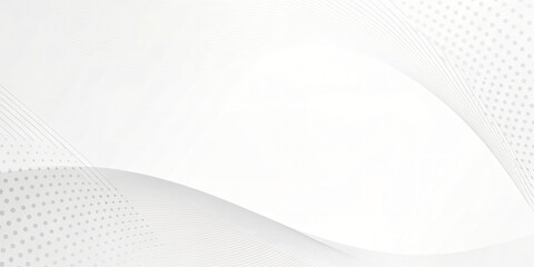 Fototapeta premium Abstract vector illustration with wavy lines and a clean design