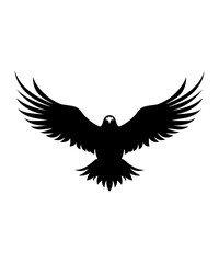 Fototapeta premium Best black and bold Eagle Silhouettes 