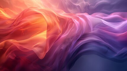 Obraz premium Purple and red silk fabric background - soft, elegant and delicate.