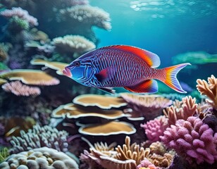 fish in aquarium