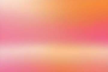 Fototapeta premium Fundo degradê de cores, textura abstrata em gradiente laranja com granulação, vetor de ruído rosa desfocado background abstrato