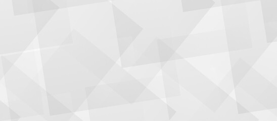 Abstract white and gray technology concept diamond triangle geometric shape background. gradient vector art illustration. soft and trendy business template . futuristic concept background	
