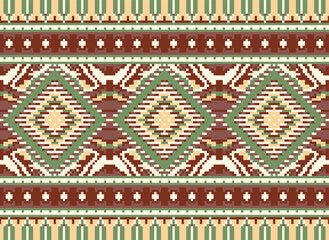 Beautiful floral seamless pattern. Tribal background. Aztec style, vector, illustration. design for texture,fabric,clothing,wrapping,print,decoration,carpet.geometric