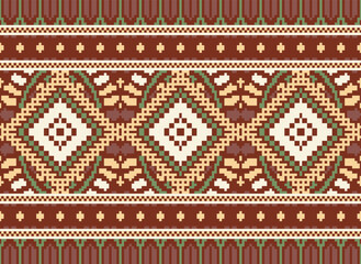 Beautiful floral seamless pattern. Tribal background. Aztec style, vector, illustration. design for texture,fabric,clothing,wrapping,print,decoration,carpet.geometric