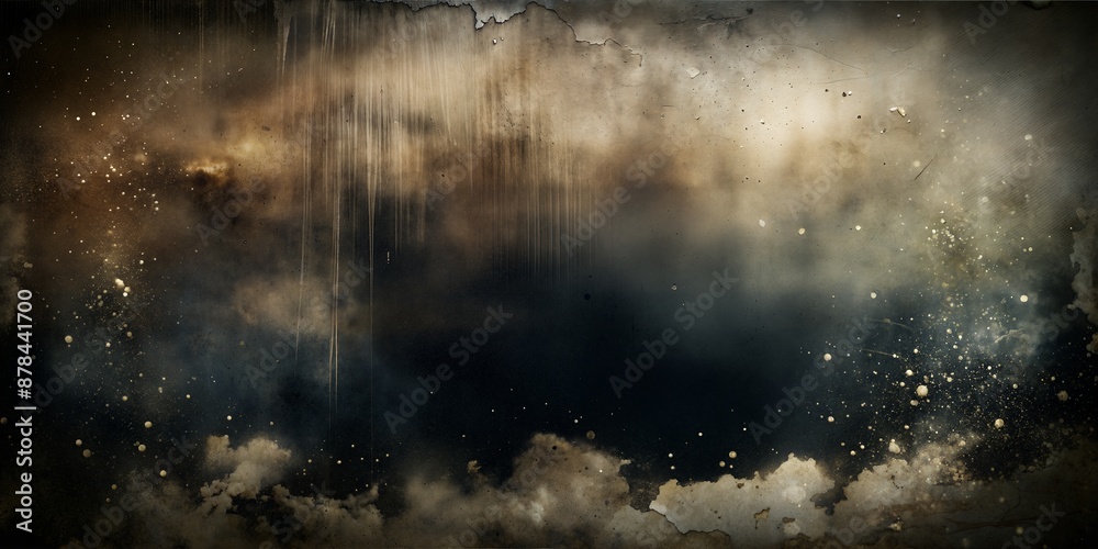 Sticker grunge background with space for text