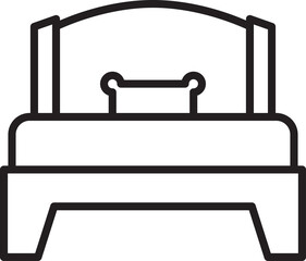Bed Line Icon