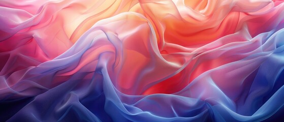 Obraz premium The Dance of Fabric