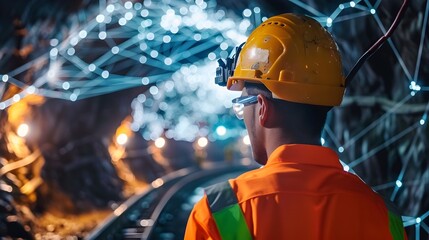 Wireless Communication Networks Powering Underground Mining
