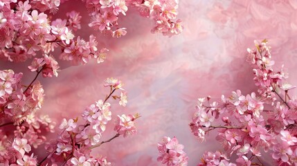 Border of Cherry Blossoms