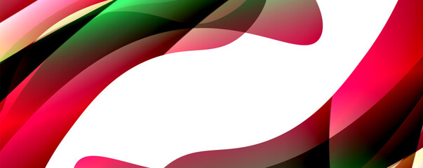 Trendy simple fluid color gradient abstract background with dynamic wave line effect. Vector Illustration For Wallpaper, Banner, Background, Card, Book Illustration, landing page