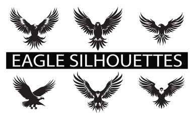 Obraz premium Best bold Eagle Silhouettes Images 