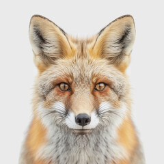 Obraz premium fox isolated on a white background