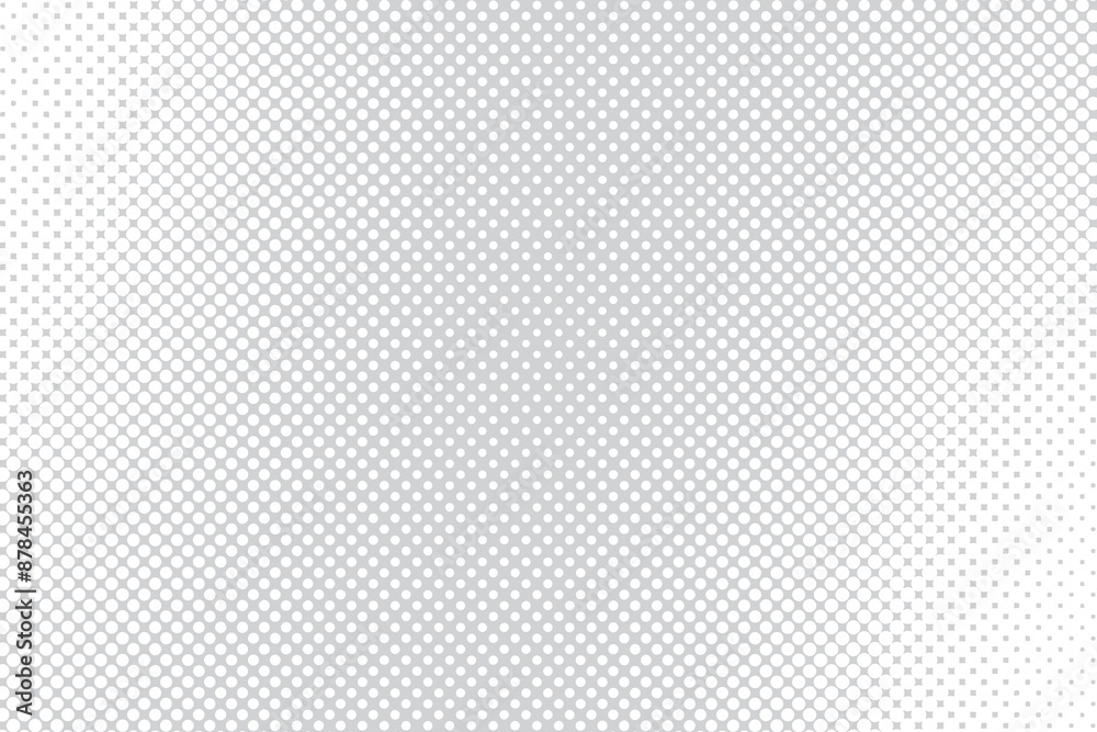 Aufkleber dotted halftone waves. abstract liquid shapes, wave effect dotted gradient texture waves isolated ve