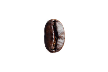 The Essence of Coffee on White Background