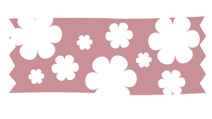 Single Washi Tape or Masking Tape Craft Design