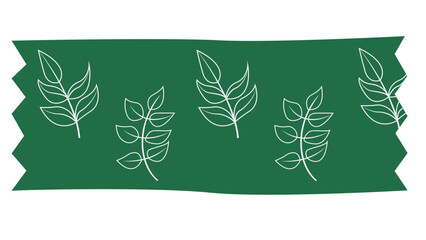 Single Washi Tape or Masking Tape Craft Design