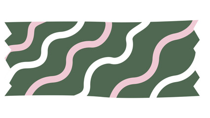 Single Washi Tape or Masking Tape Craft Design