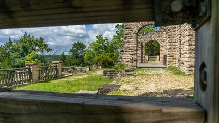 castle in the garden
