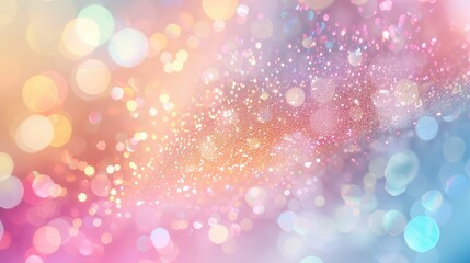 Obraz premium Subtle glitter background with pastel shades