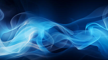 Abstract sapphire like blue coloured smoke for desktop or mobile backgrounds