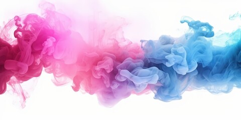 Fototapeta premium Abstract Colorful Ink Swirls