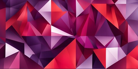 Obraz premium illustration of abstract art composed of overlapping triangles in vibrant colors