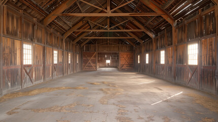 barn interior