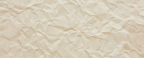 Obraz premium Close up texture of crumpled white paper