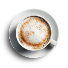 Fototapeta premium kaffee, espresso, cappuccino, latte, aulait, au lait, café, isoliert, freisteller, freigestellt, transparent, schaum, milchschaum, wecken, frühstück, tasse, tassen, kaffeetasse, bohne, kaffeebohne