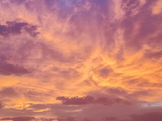 Obraz premium sunset in the sky