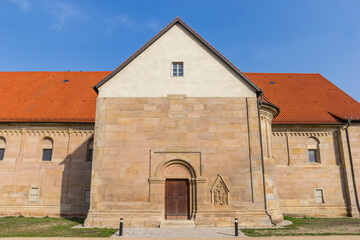 Fototapeta premium Facade of the historic Peter Church on the citadel in Erfurt, Germany