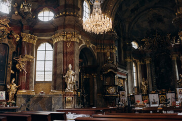 Fototapeta premium Prague church