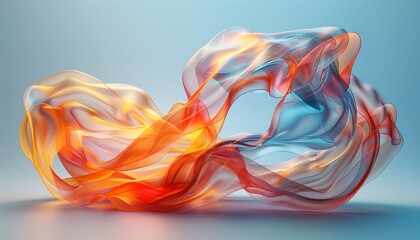 Fototapeta premium abstract colorful smoke