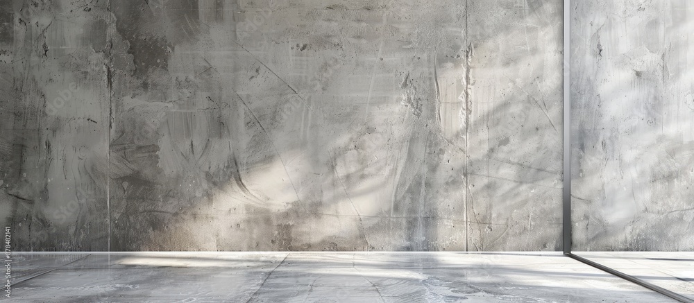 Fototapete Concrete wall texture in modern loft style with scratch line surface for a copy space image.