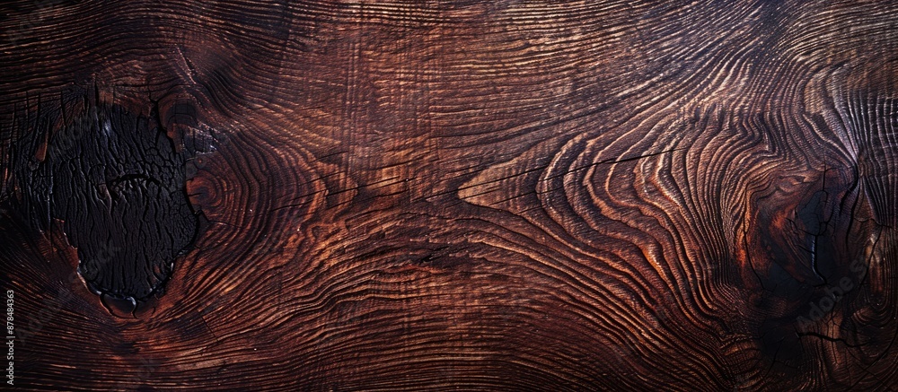 Aufkleber Background texture created with wood, ideal for showcasing products with copy space image.