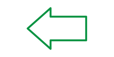 arrow left icon design illustration.