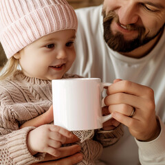  dad mug mockup