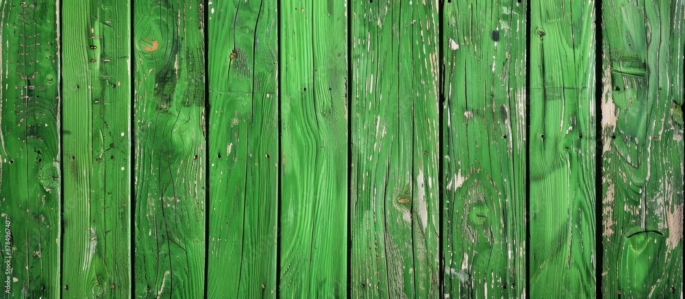 Aufkleber bright green wood texture and grain background with copy space image.