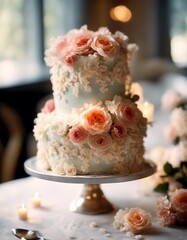 flower confectionery dding floral dessert cake tiered event marriage cakes celebration