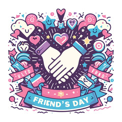 International Friendship Day design