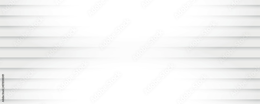 Poster gray white lines pattern. vector futuristic template background