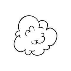 Collection Hand drawn explosion, bomb element. Comic doodle sketch style. Explosion speech bubble with pow, boom, omg text. Vector illustration.  isolated on white background